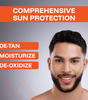 Manhaven Explore Sunscreen, SPF 50 | PA+++, with Vitamin C, Niacinamide & Hyaluronic Acid - 50g
