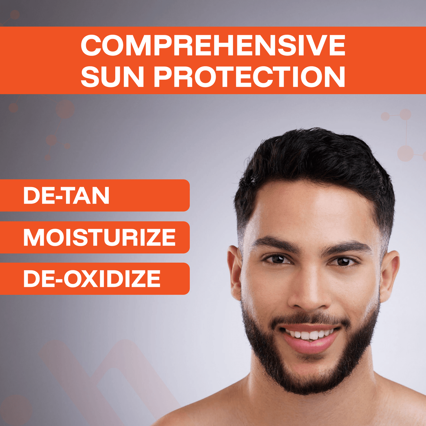 Manhaven Explore Sunscreen, SPF 50 | PA+++, with Vitamin C, Niacinamide & Hyaluronic Acid - 50g