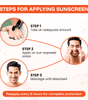 Manhaven Sports Sunscreen, Sweat Resistant Formula, SPF 50 | PA+++, with Vitamin C, Niacinamide & Hyaluronic Acid - 50g